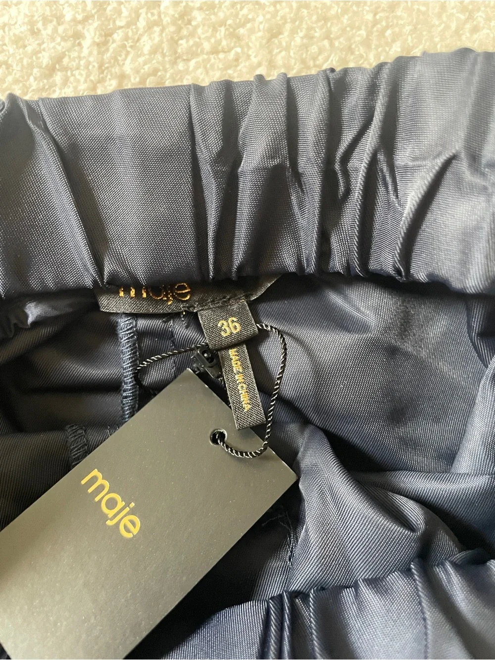Maje Navy shorts